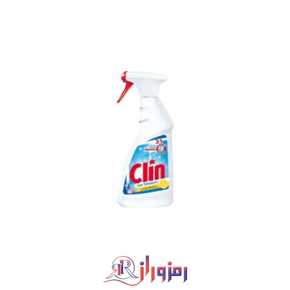 اسپری شیشه پاک کن کلین clin با رایحه لیمو 500 میل،خرید و قیمت اسپری شیشه پاک کن کلین clin با رایحه لیمو 500 میل